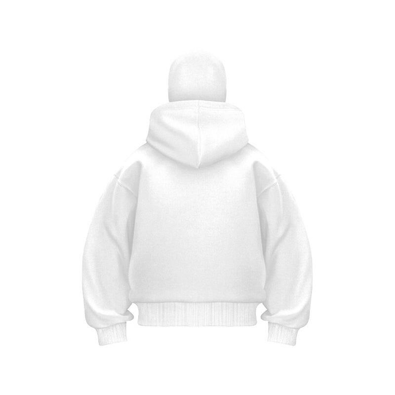 Ninja style zip-up sweatshirt