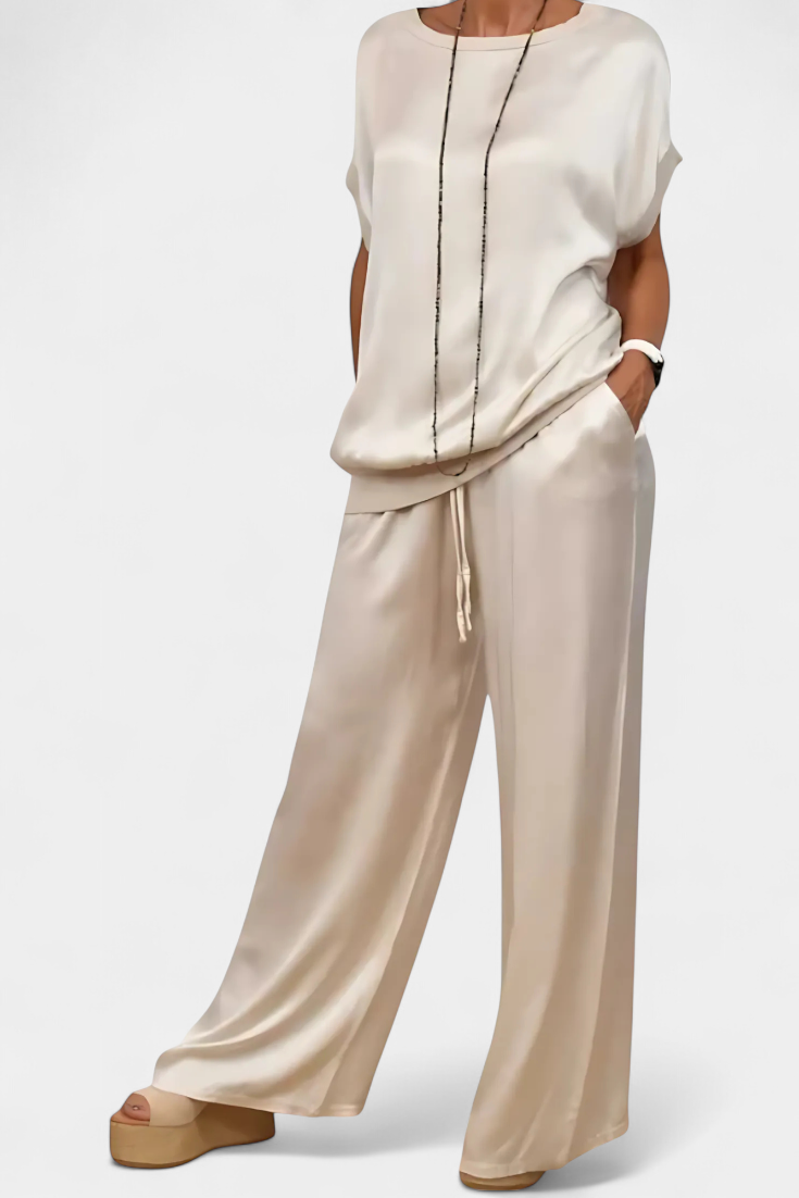 Blasa Spring Two-Piece Set with Sophisticated Style