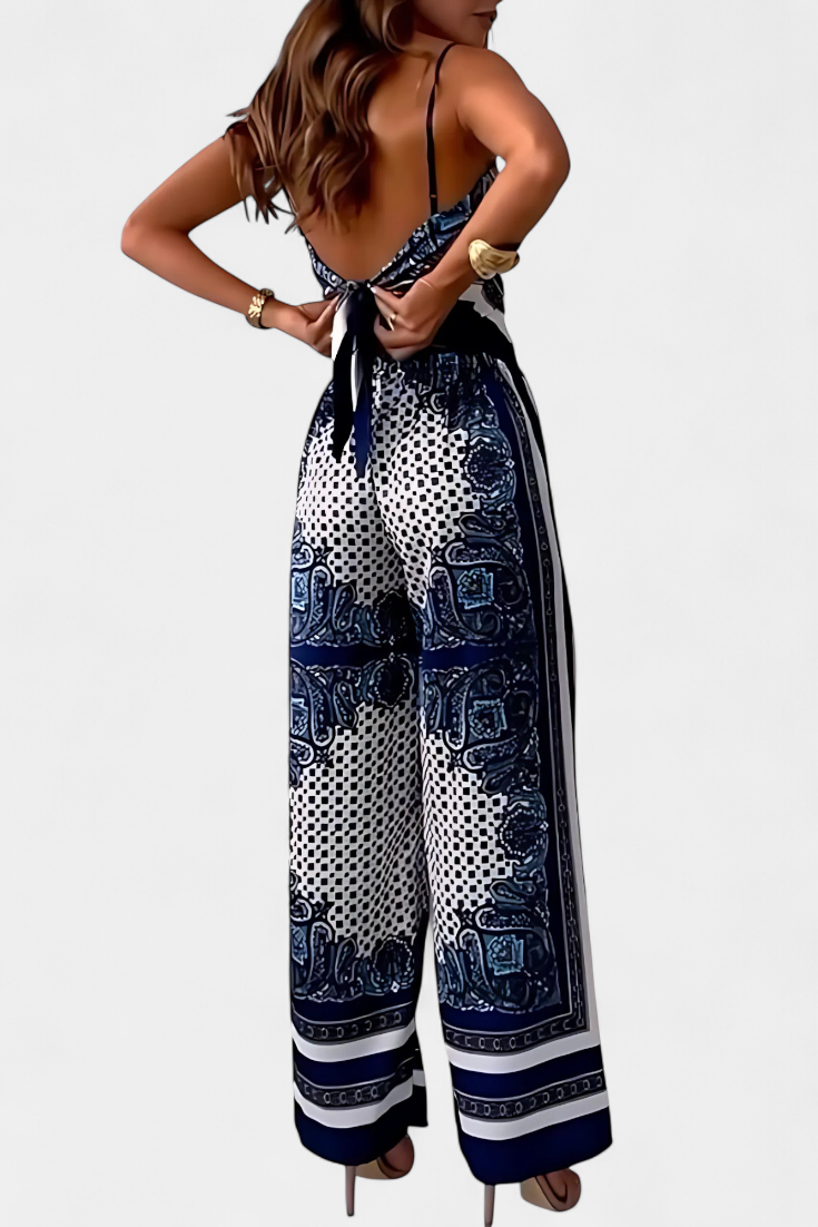 Leonie Paisley Pattern and Straps Set
