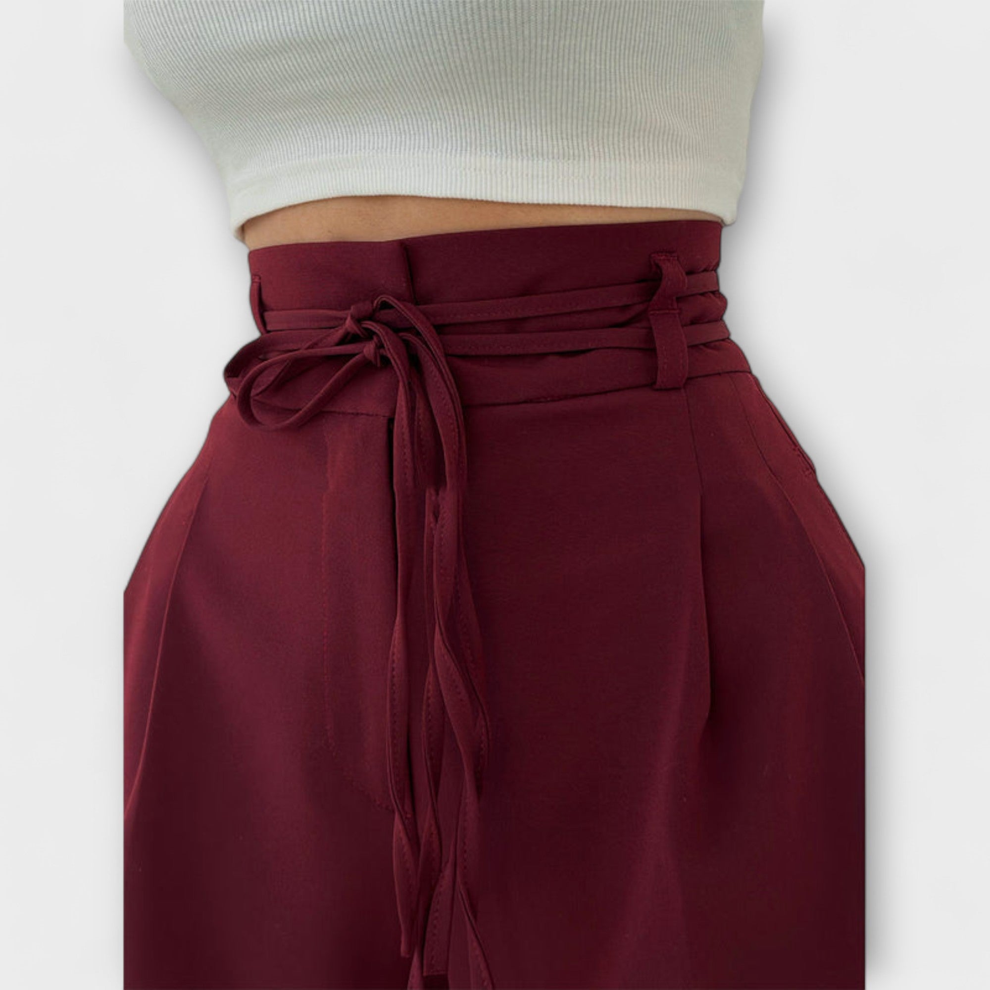 Jill - Drawstring Relaxed Pants