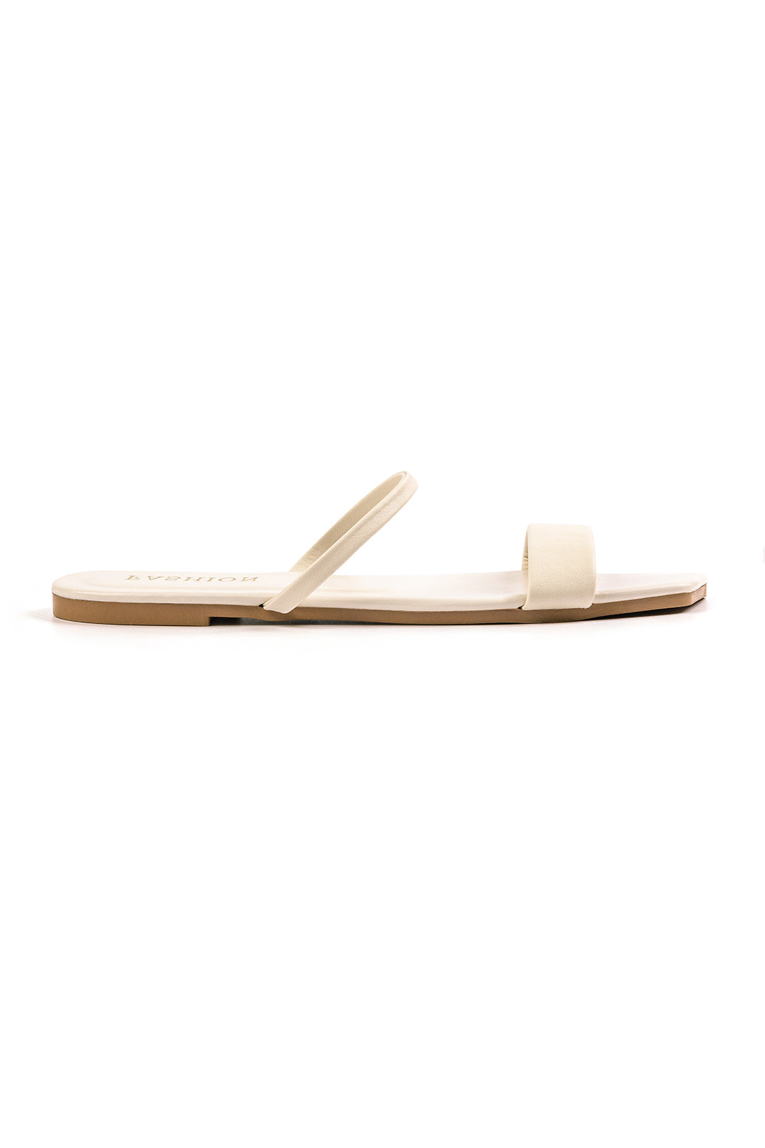 Basic Flat sandals with square toe