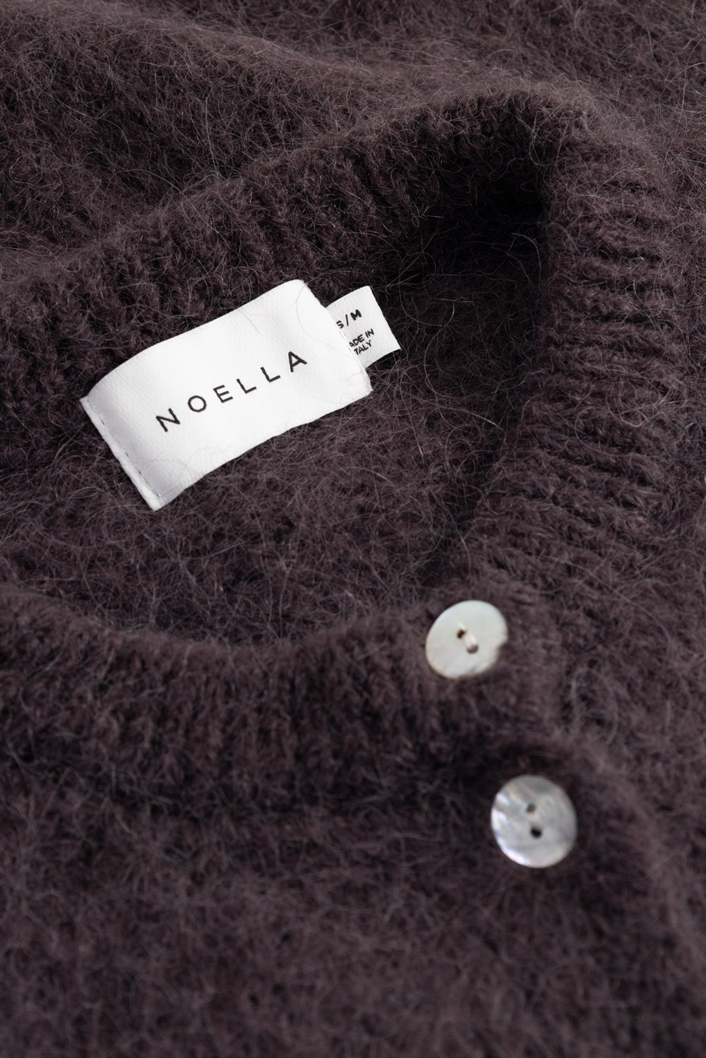 Aviona | N-Kae Knitted Cardigan Chocolate