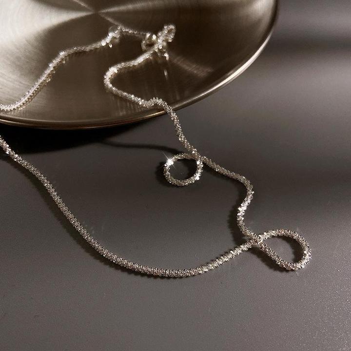 Silver Necklace Set