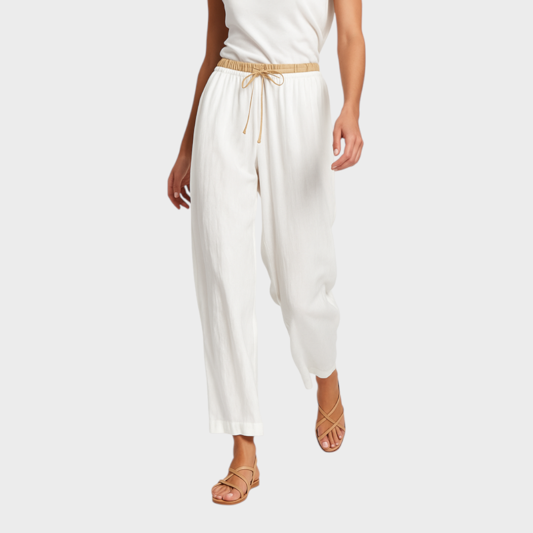 Azuella | Linen Trousers