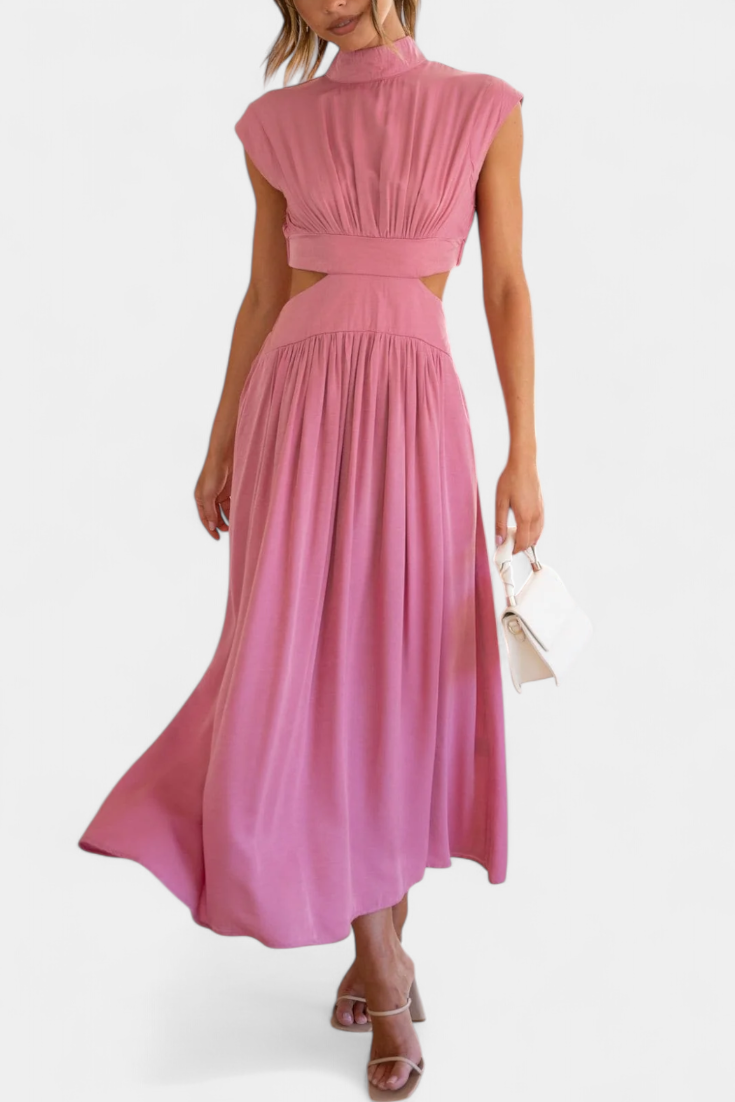 Jocelyn Side Slit Dress Set