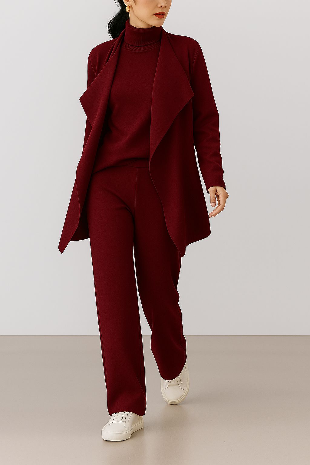 Melina | Cardigan, Knitwear & Pants Set "PARIS"