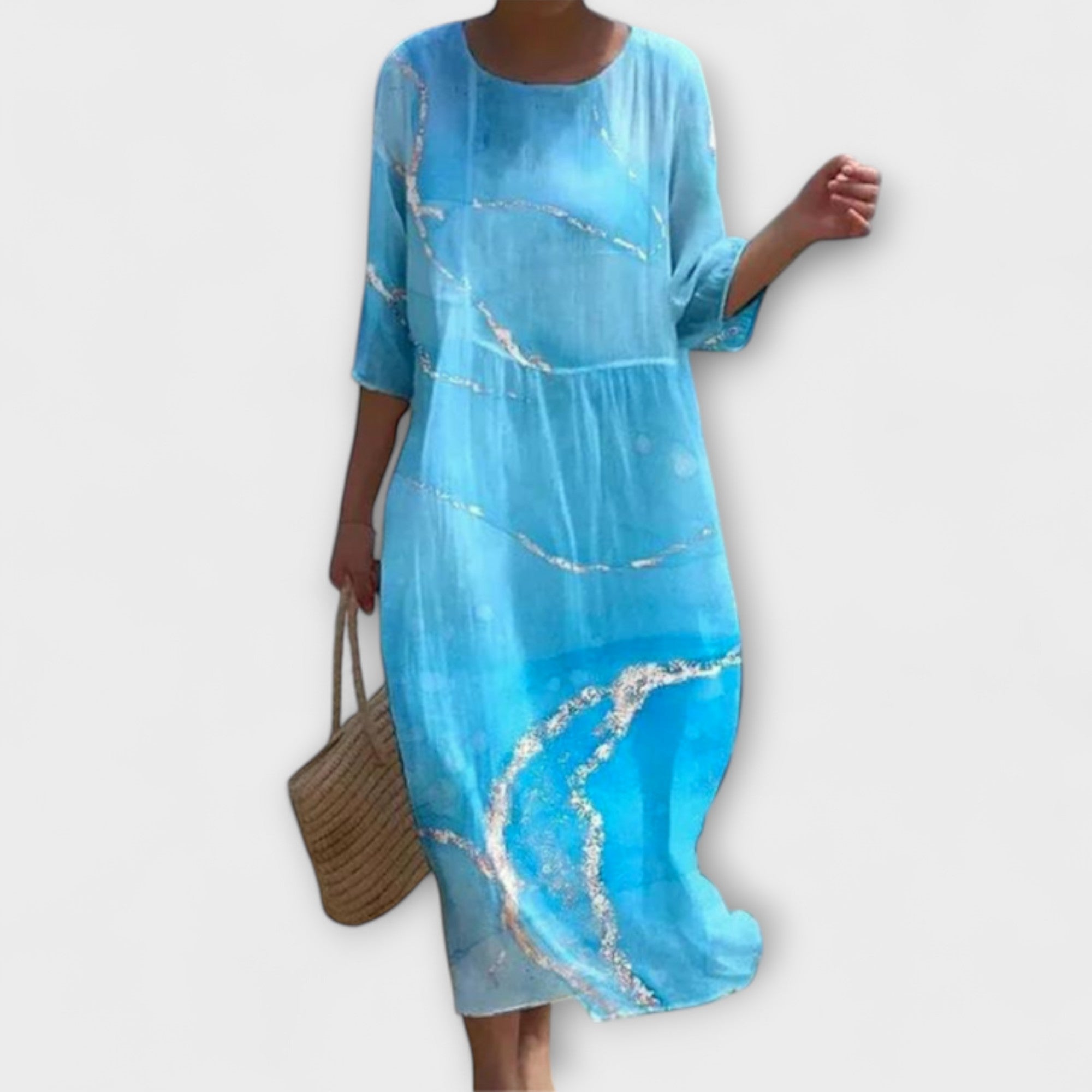 Miranda — Floral Stiletto Maxi Dress