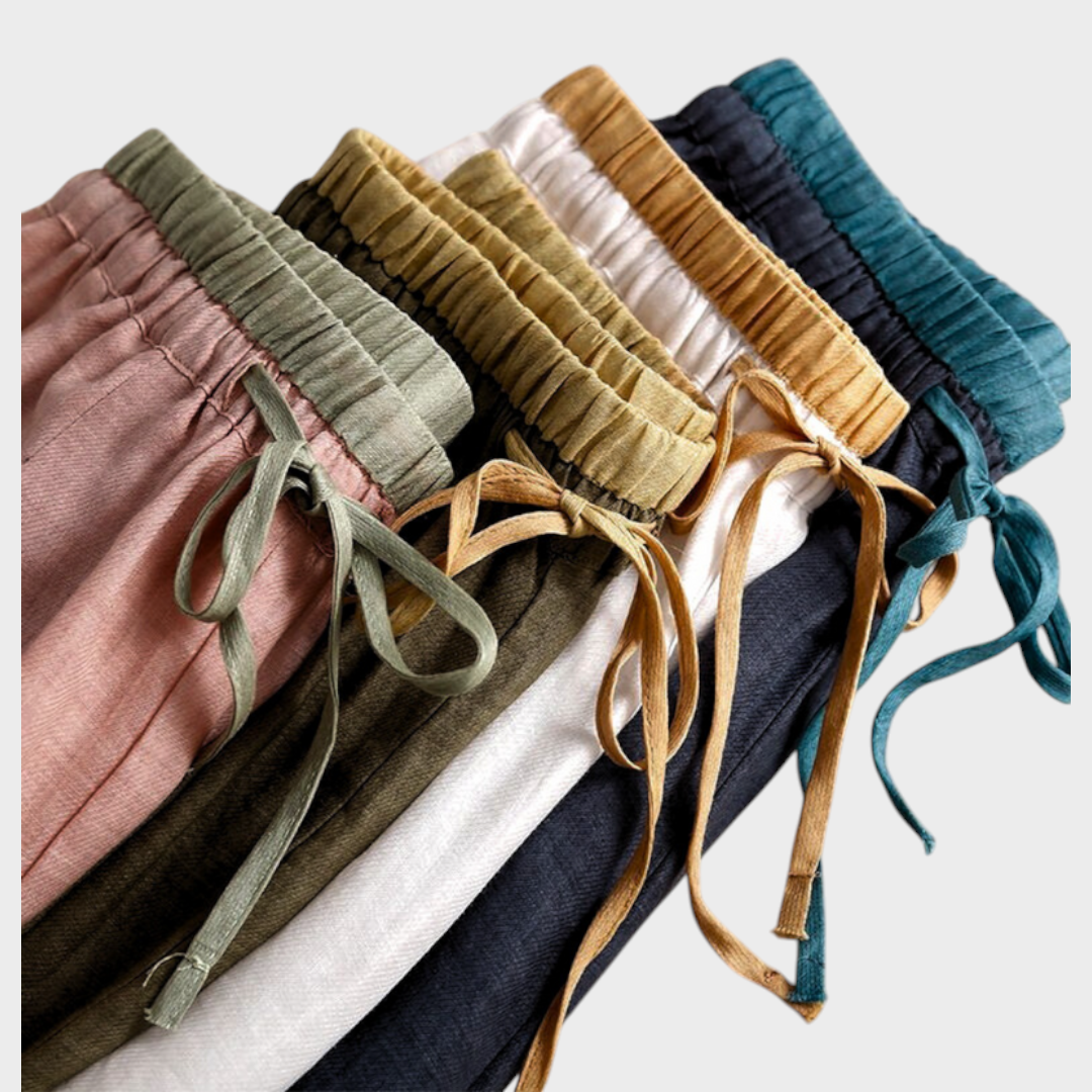 Azuella | Linen Trousers
