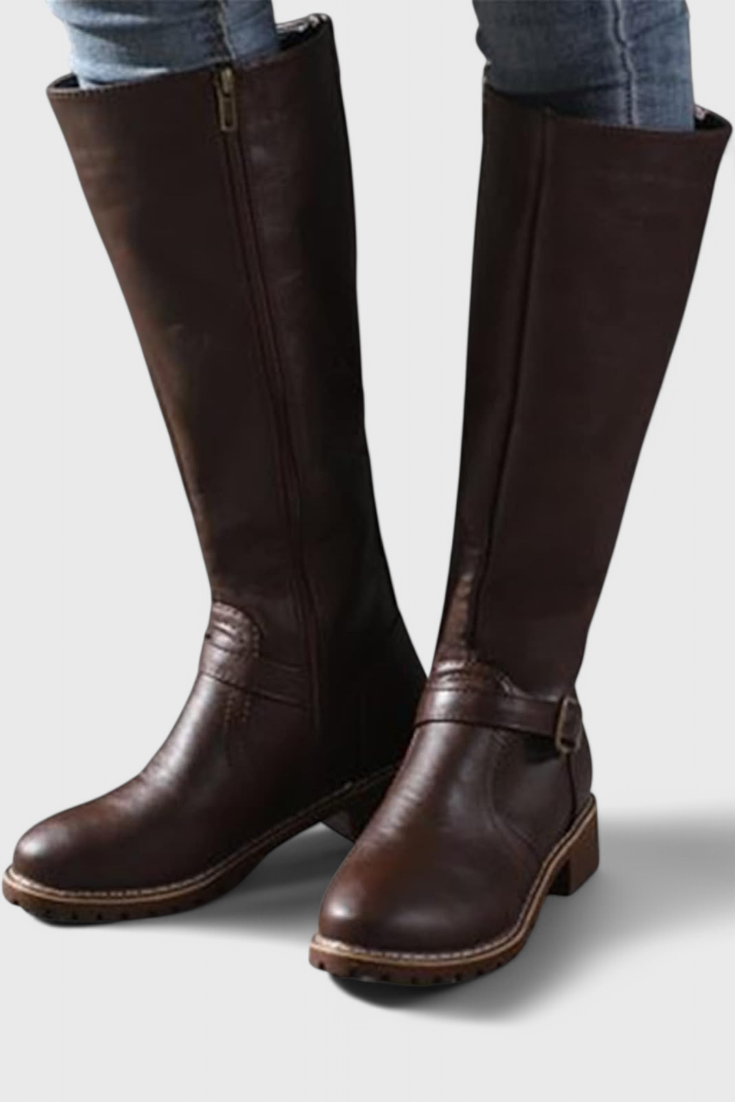 Sienna Classic Knee-High Riding Boots