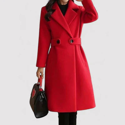 Clara - Coat with belt