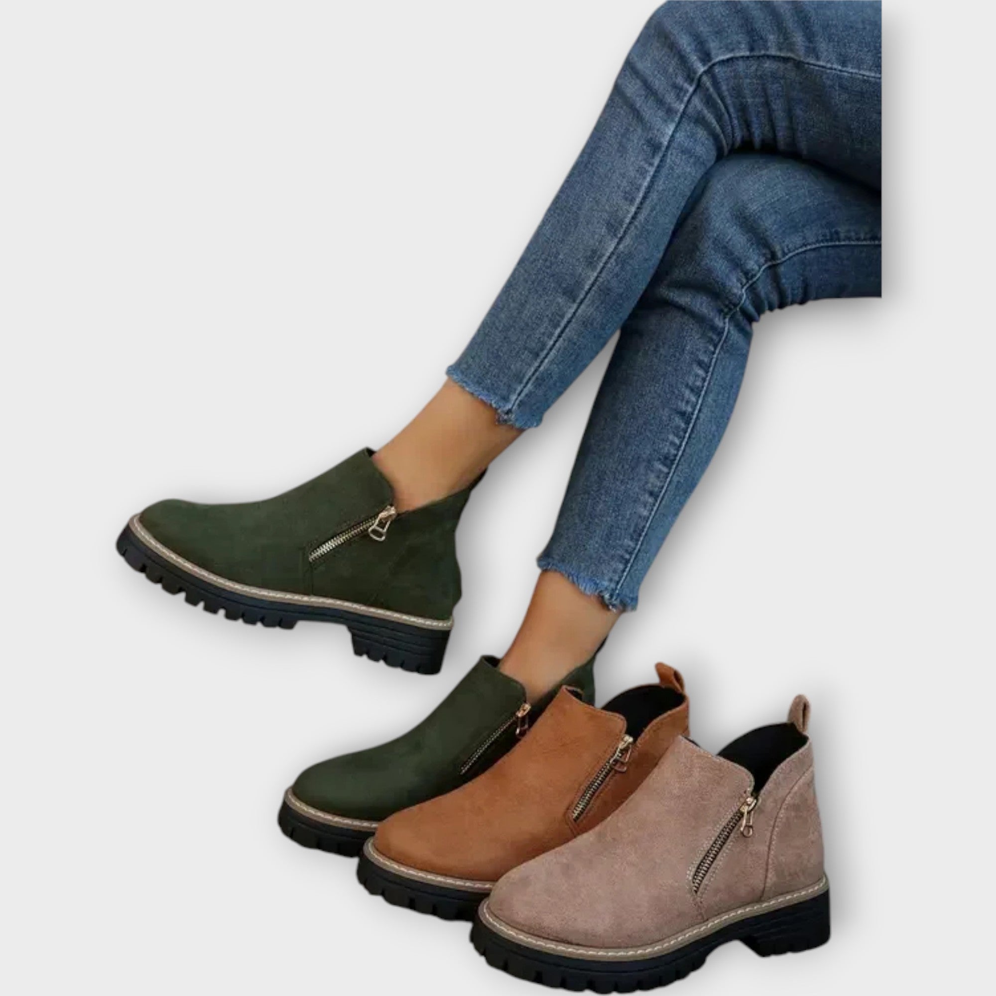Ankle Boots with an Elegant Design and Comfortable Fit