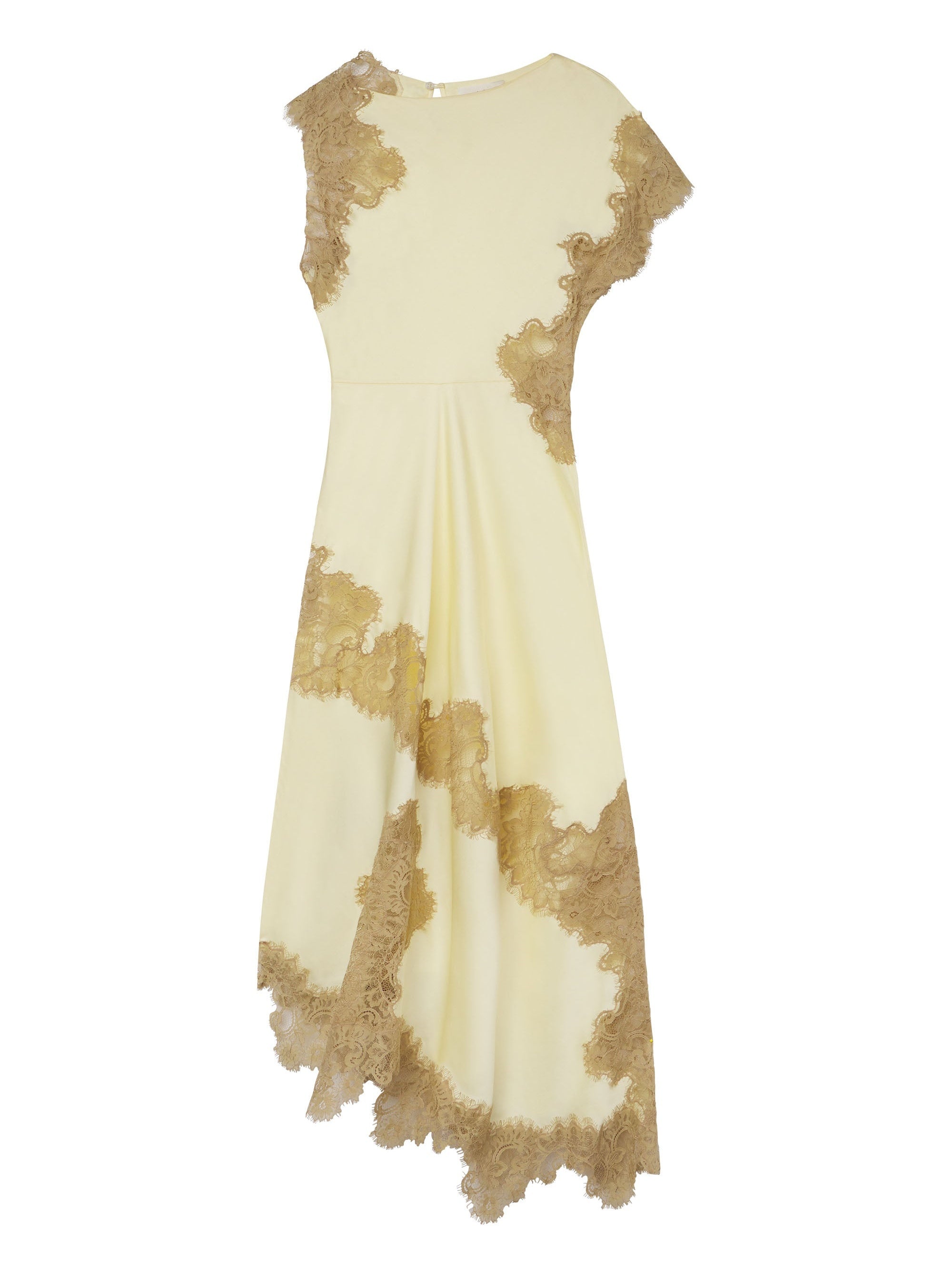 Sori | Satin and Lace Maxi Dress