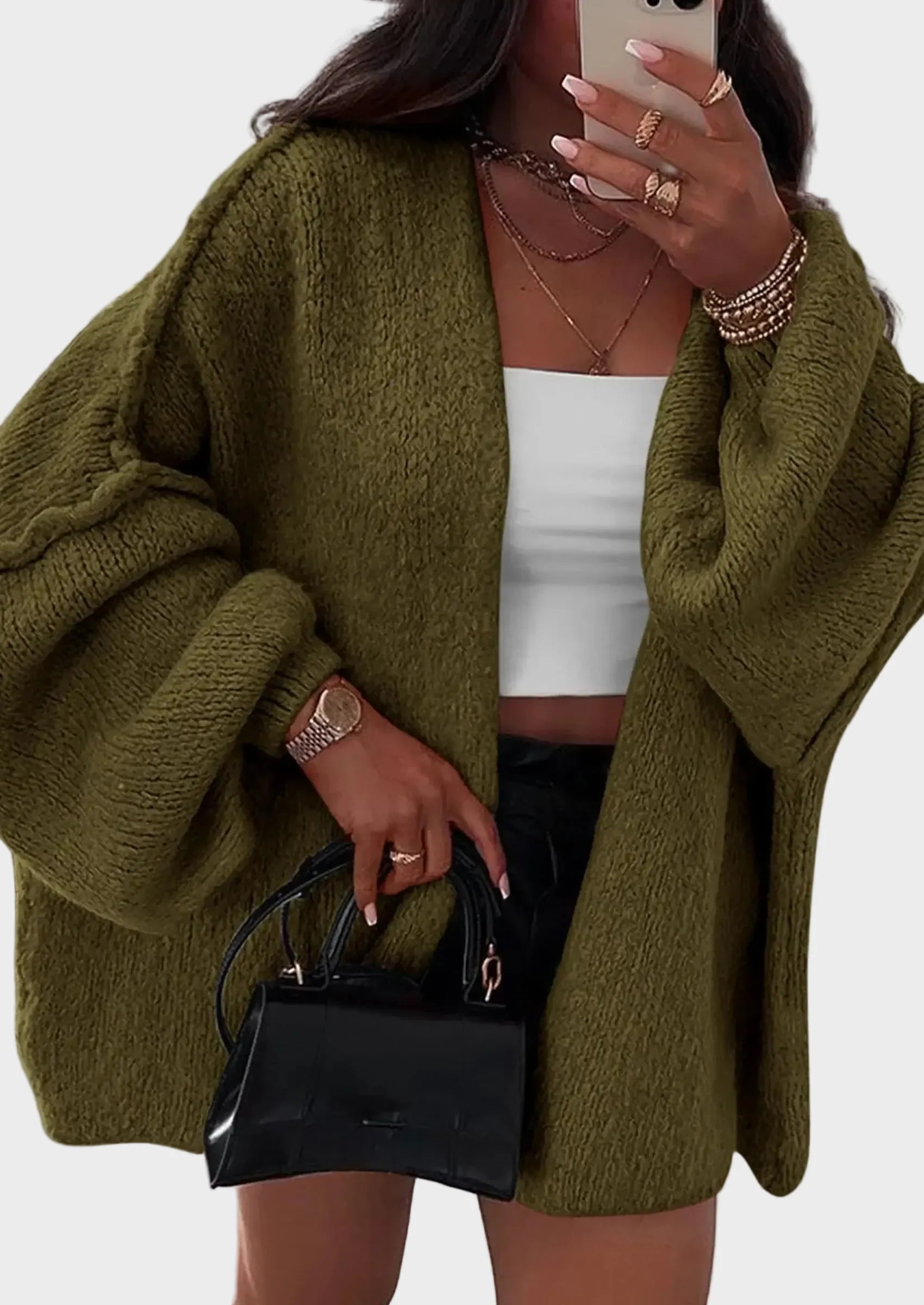 Sinclair | Oversized Knitted Cardigan