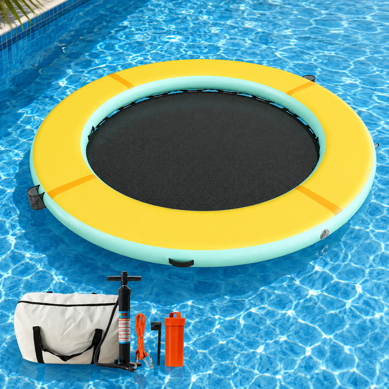 AMERLIFE Inflatable Water Hammock & Floating Dock