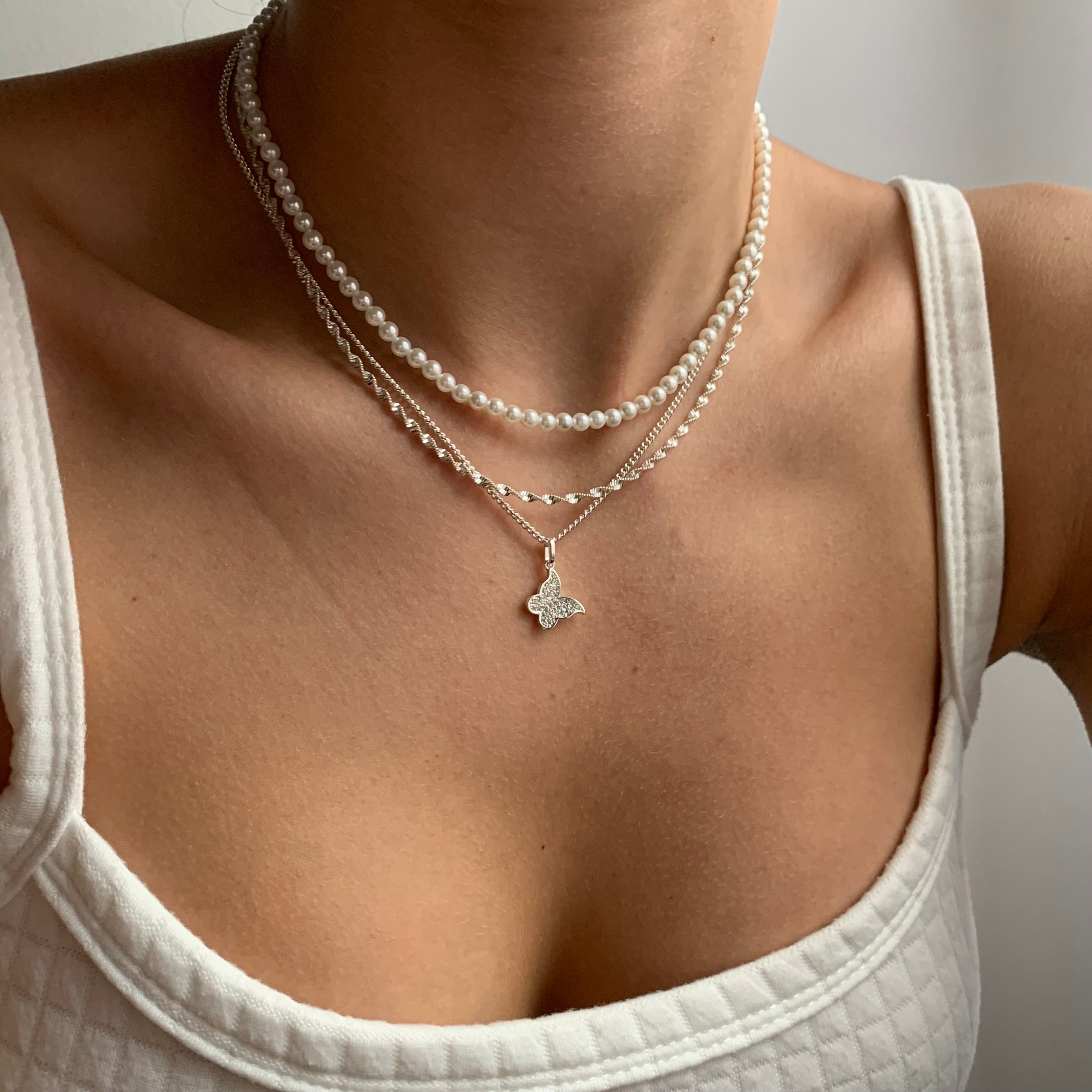 Double Twist Necklace