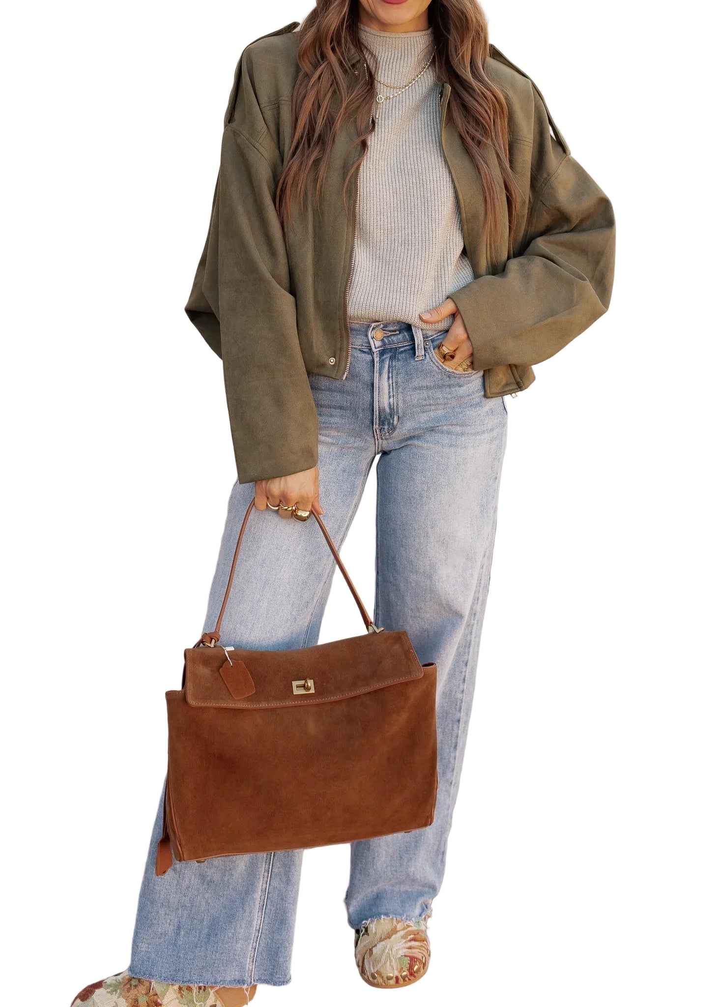 Millie | Simply Chic Luxe Suede Jacket