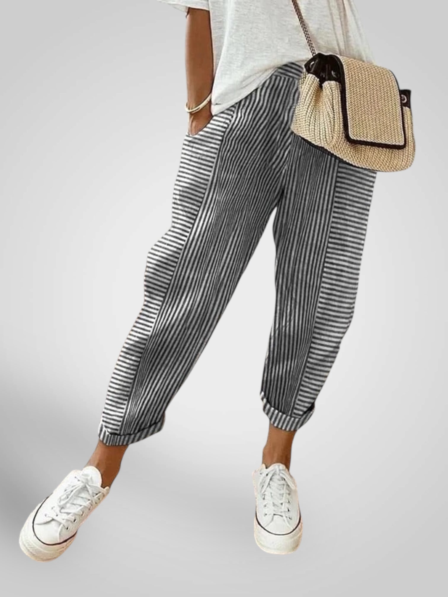 Rory | Striped Comfortable Pants