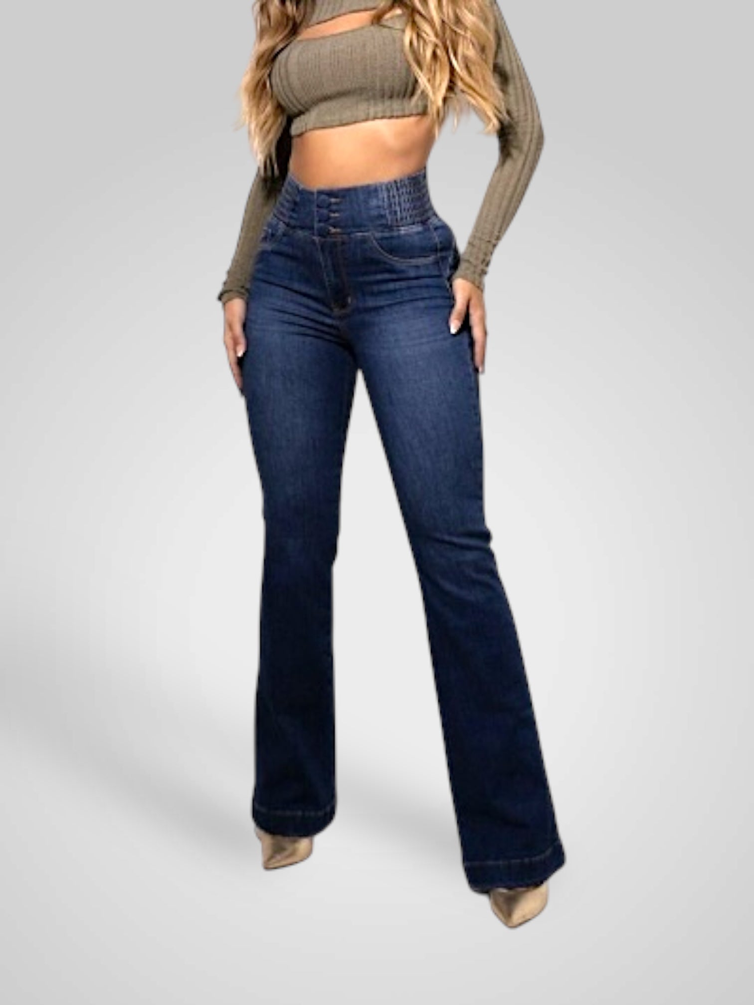 Lovi | High Waist Stretch Flare Jeans