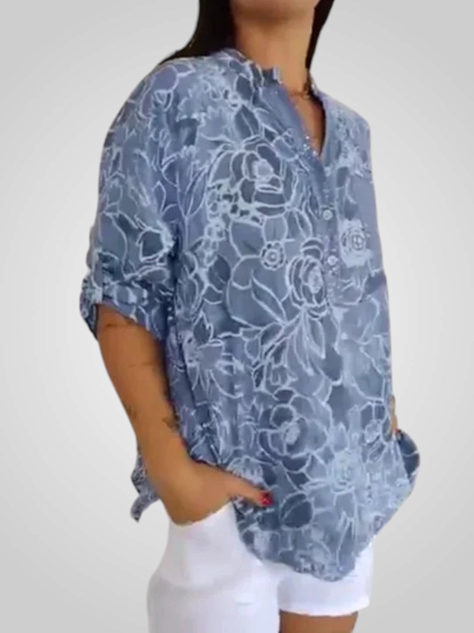 Daria | Printed Women's Blouse