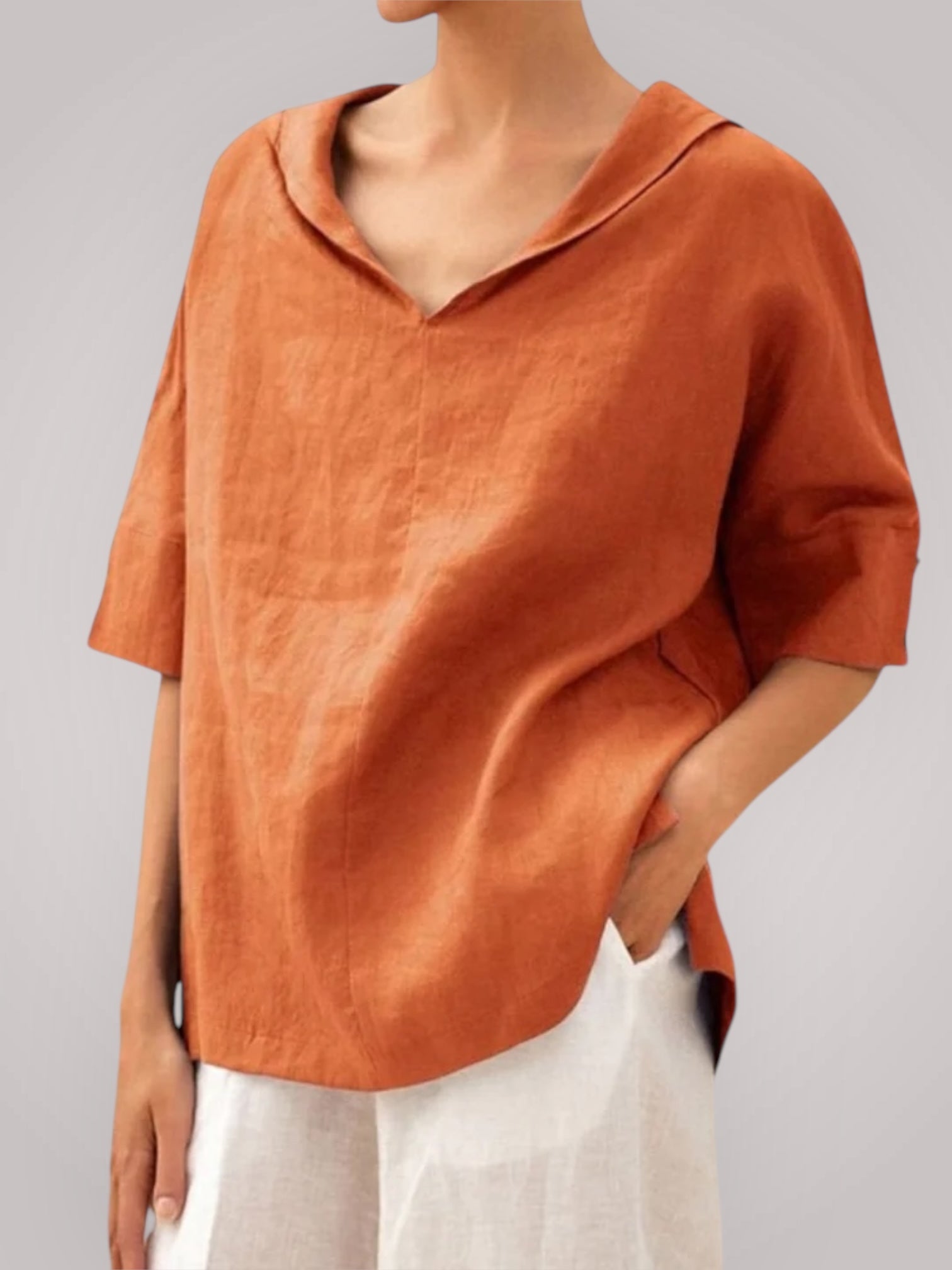 Mia | Casual Loose-Fitting Blouse