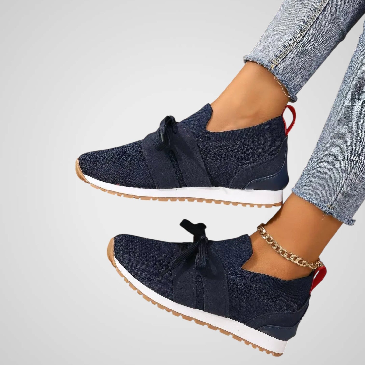 Gemma | Women's Mesh Lace-Up Shoes For Orthopedic Purposes