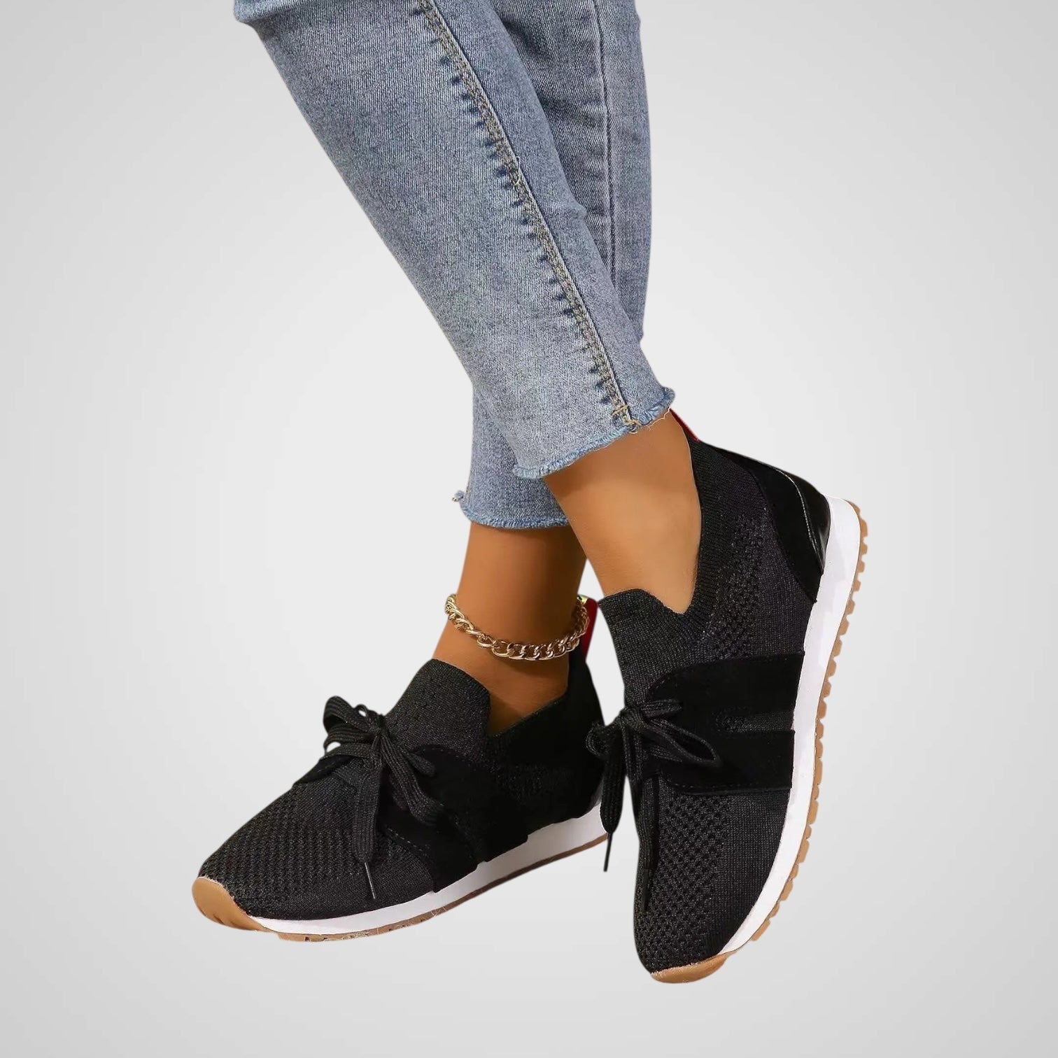 Gemma | Women's Mesh Lace-Up Shoes For Orthopedic Purposes