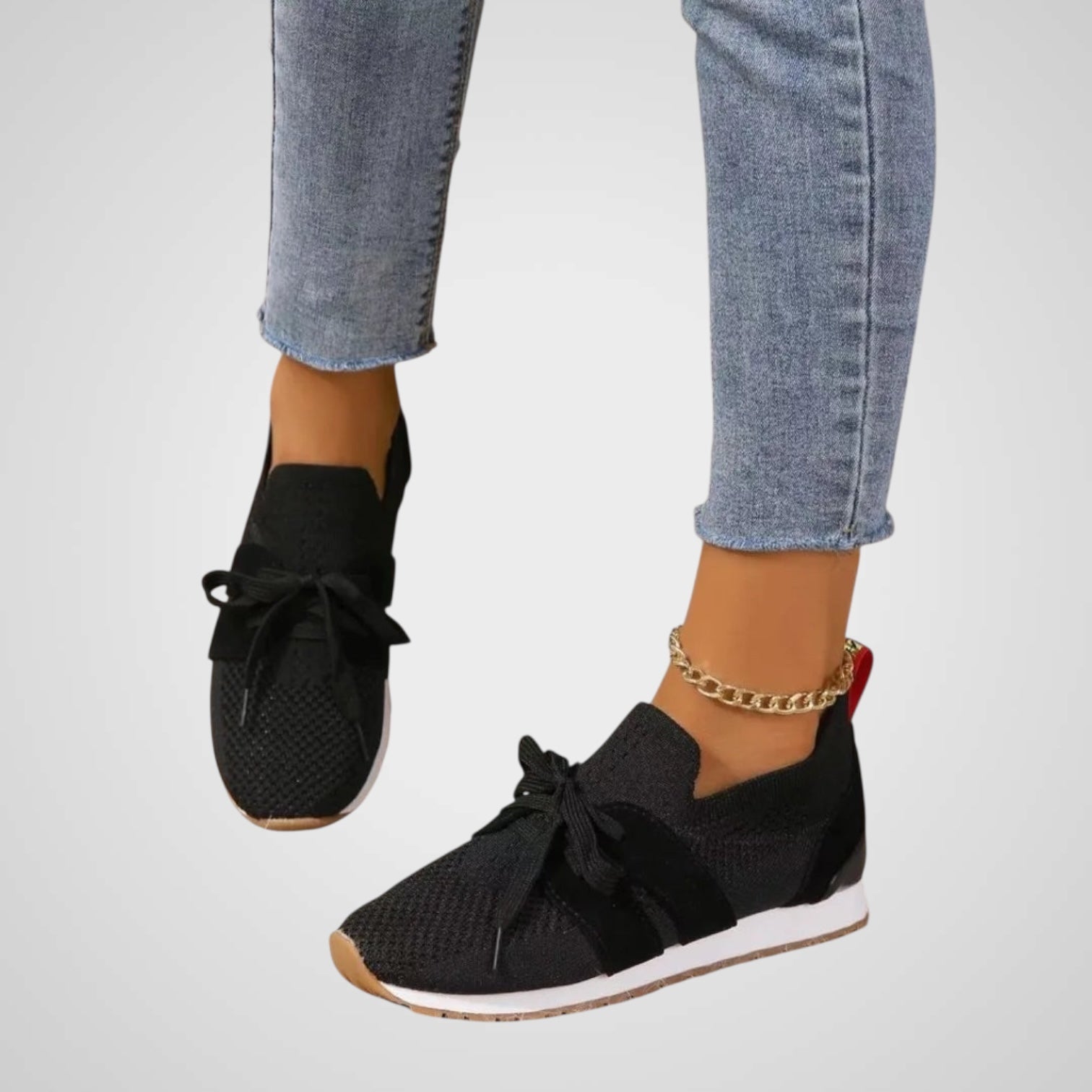 Gemma | Women's Mesh Lace-Up Shoes For Orthopedic Purposes