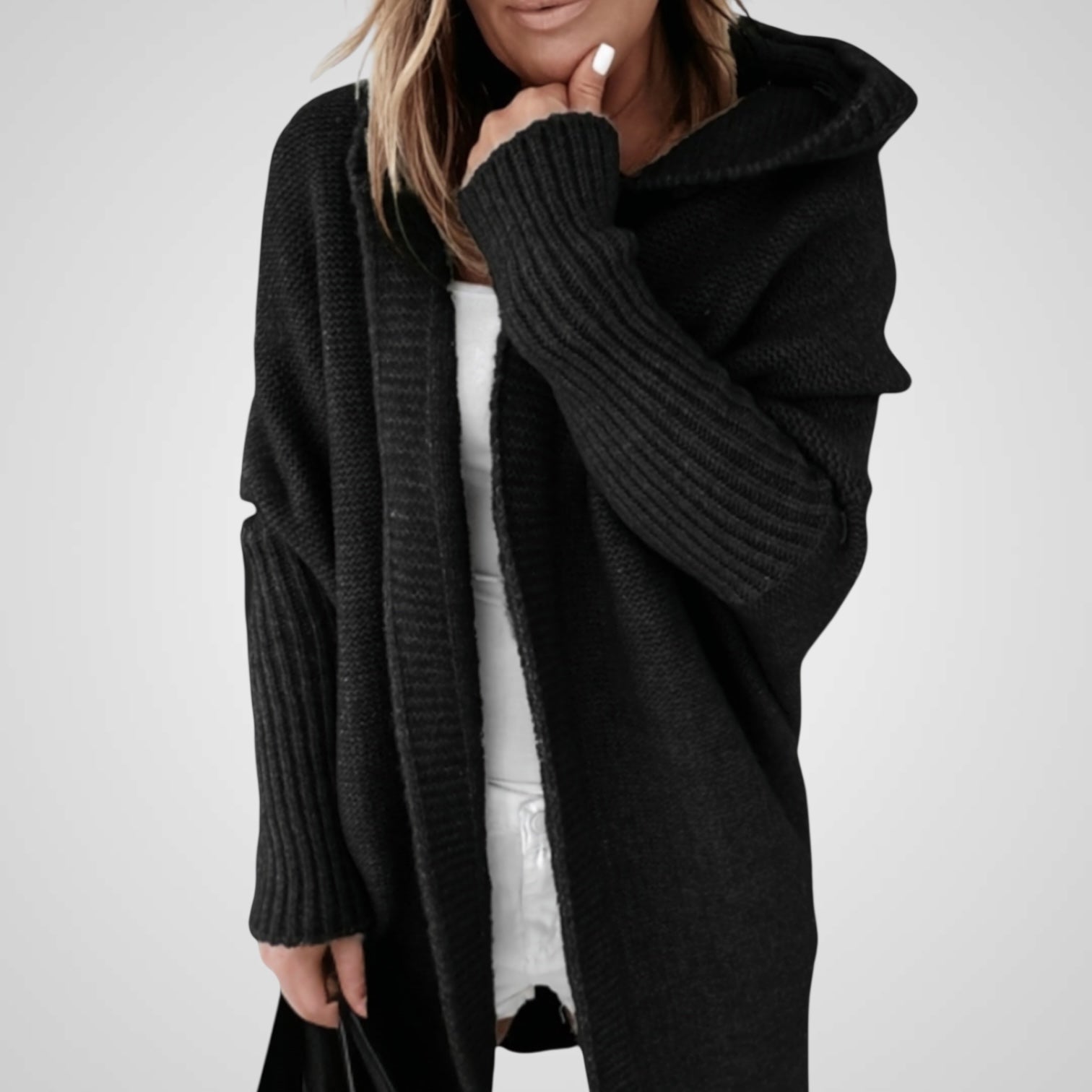 Savage | Women's Knitted Hooded Coat