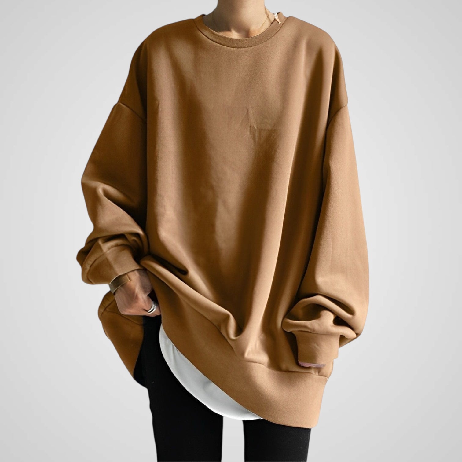 Fancy | Women's Loose Pullover Sweatshirt