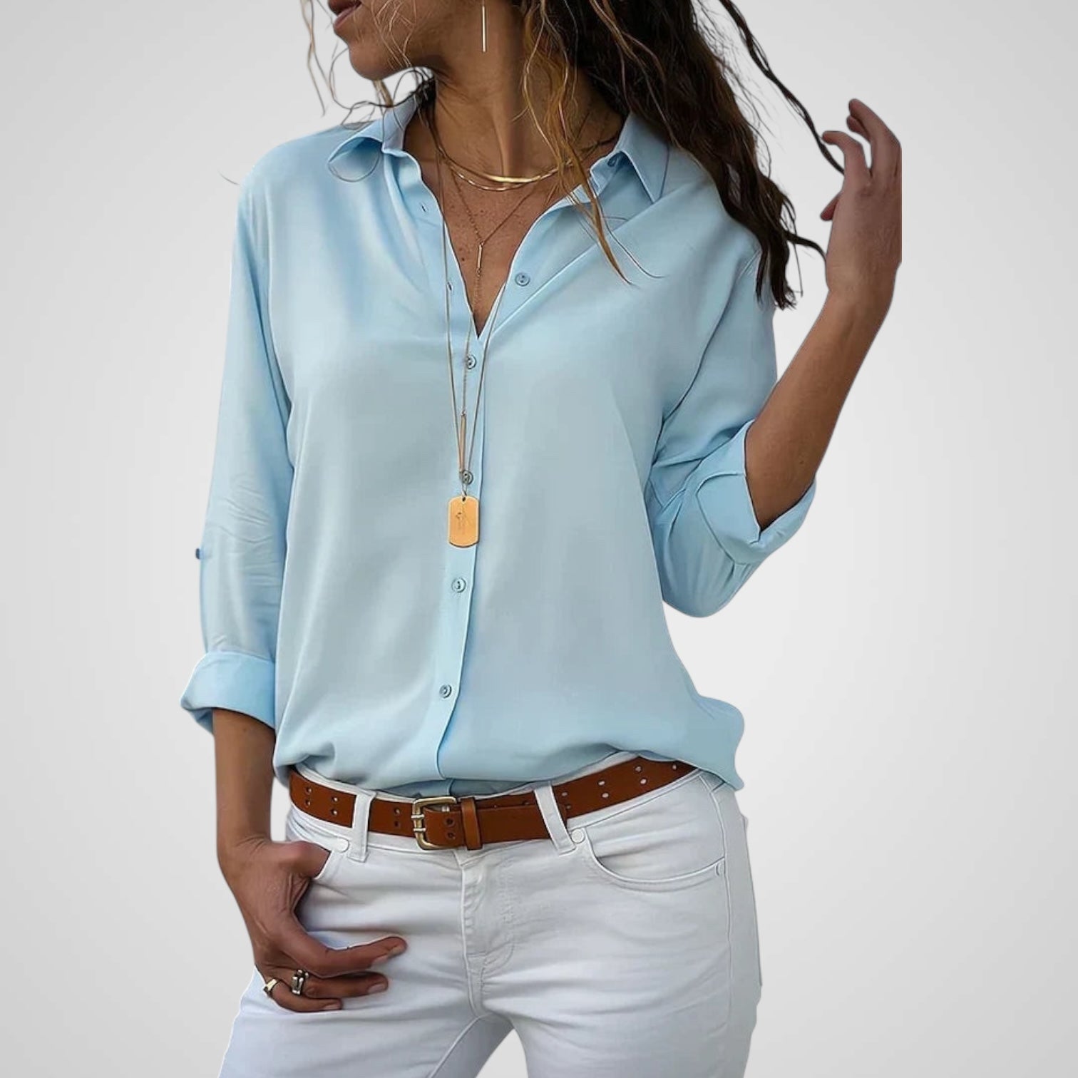 Fenna | Elegant Chiffon Blouse