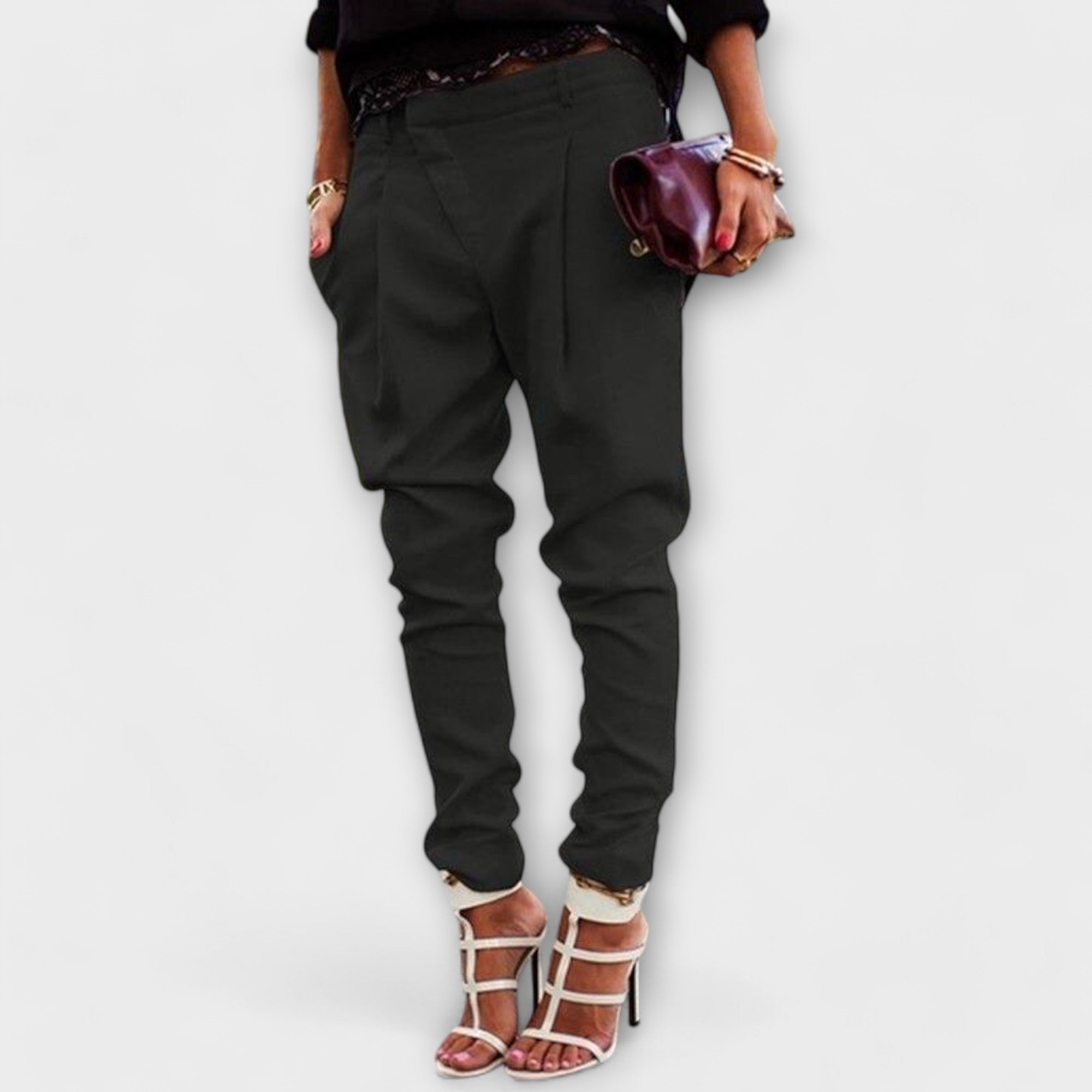 Mira - Elegant High Waisted Pants