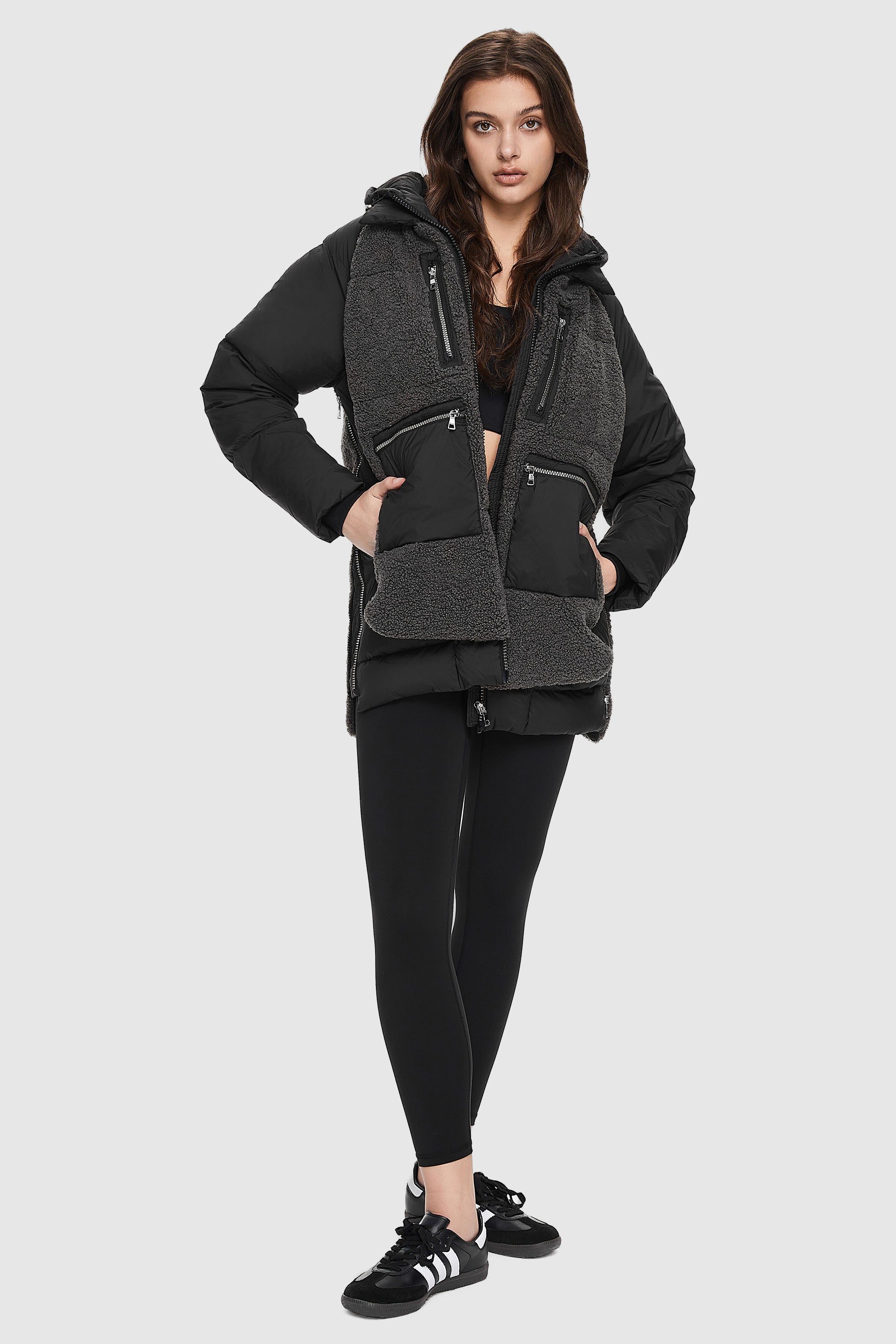 Irene - Fleece Down Puffer