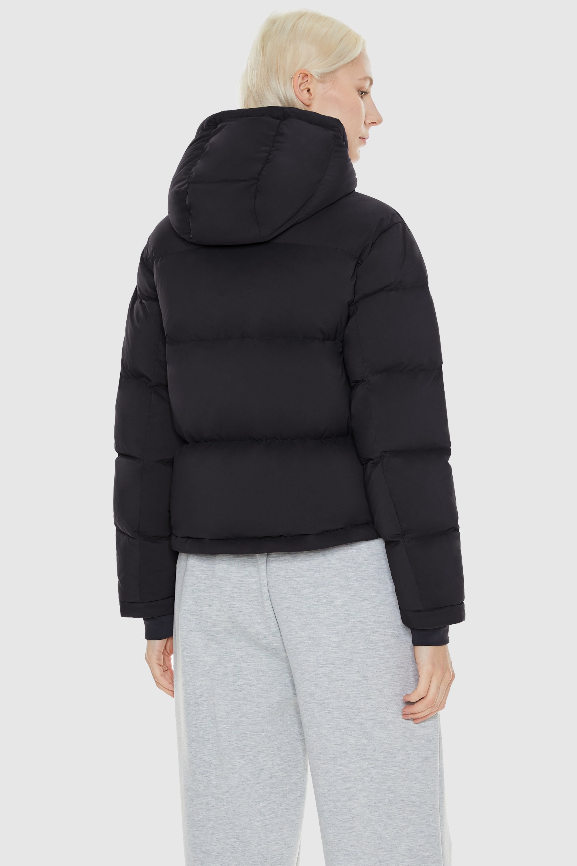 Beth - Aurora Cropped Thermal Down Puffer Jacket