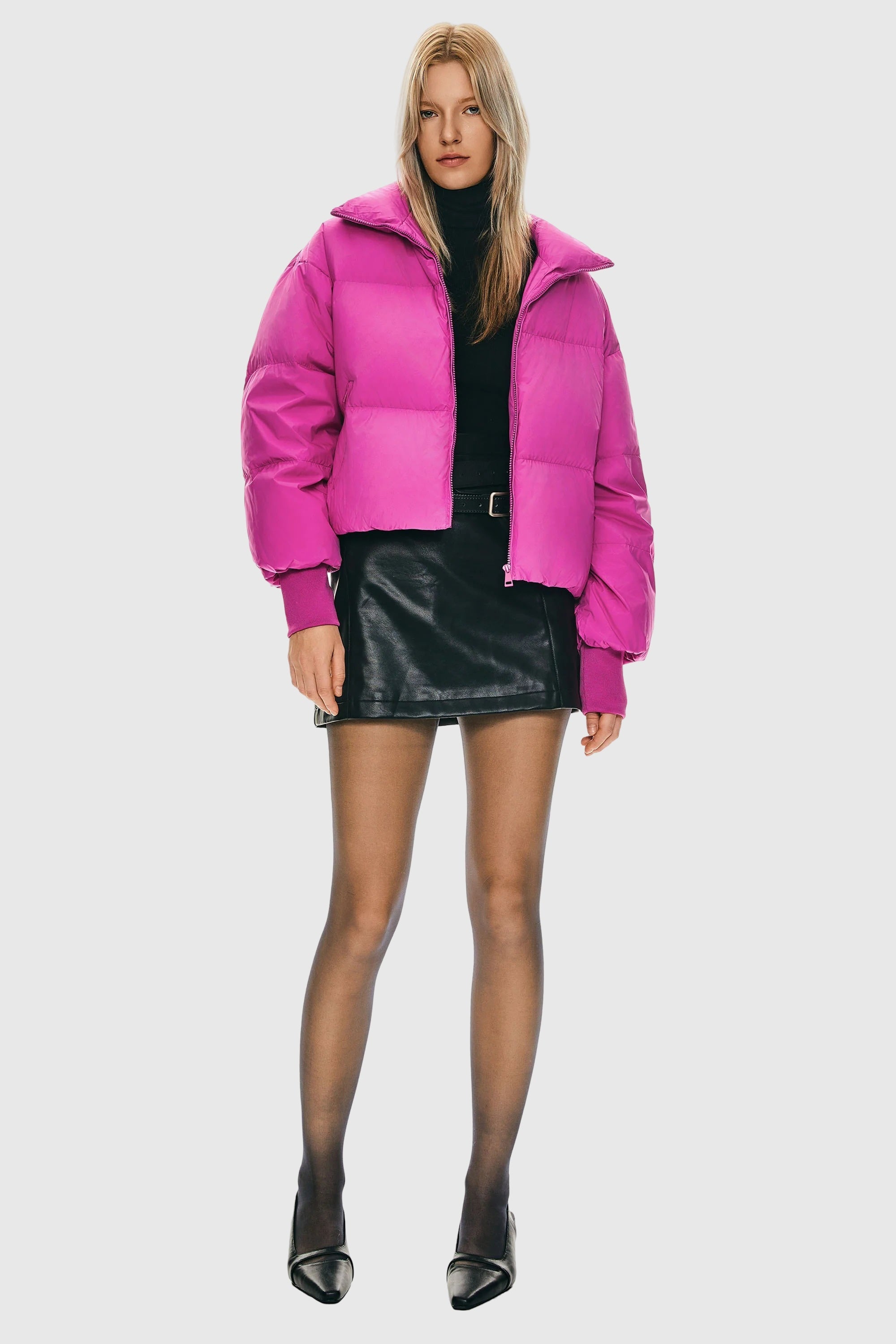 Dela |Classics Short Oversized Down Coat