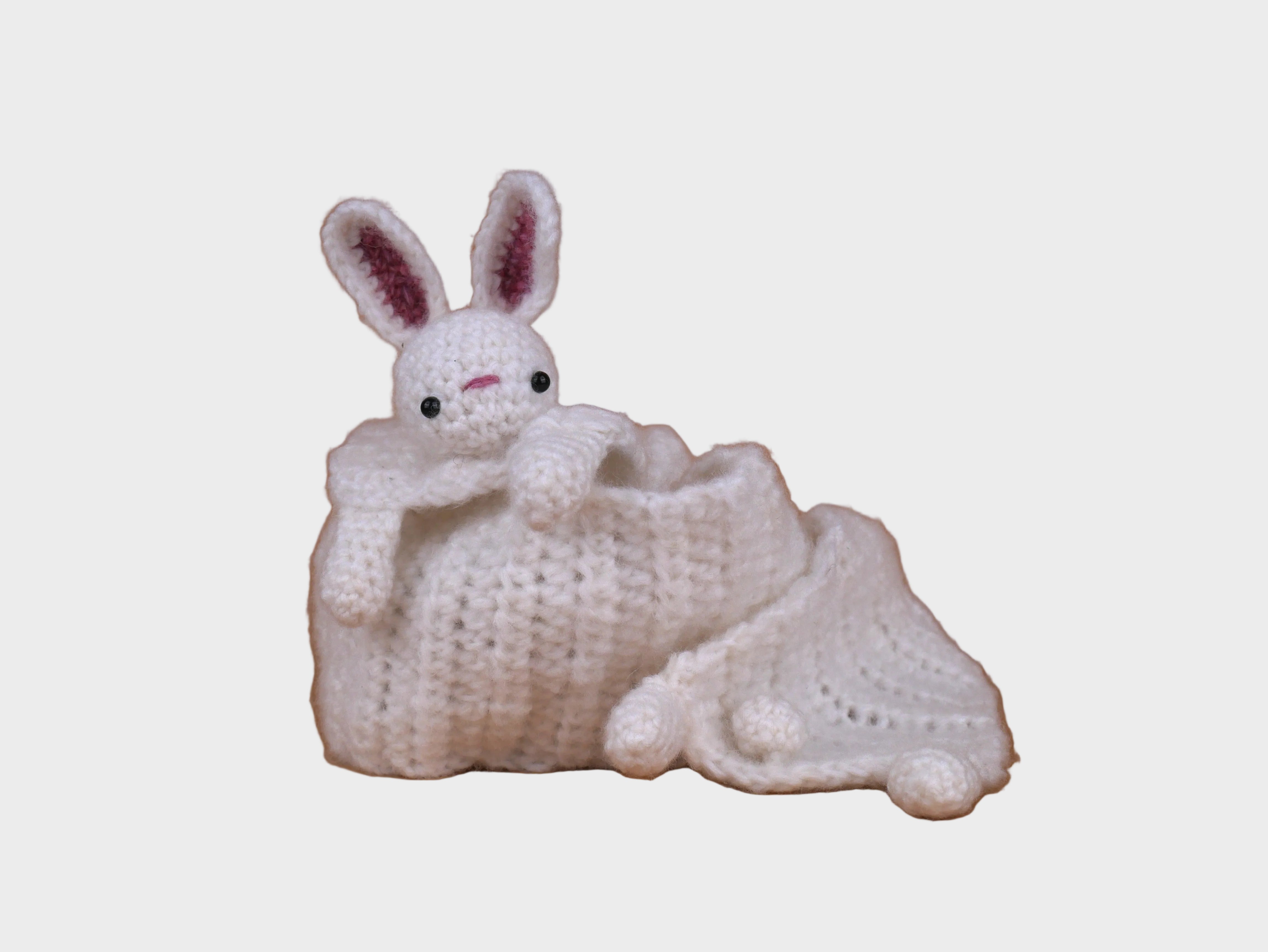 Vani - Handmade bunny scarf – Crochet animal scarf