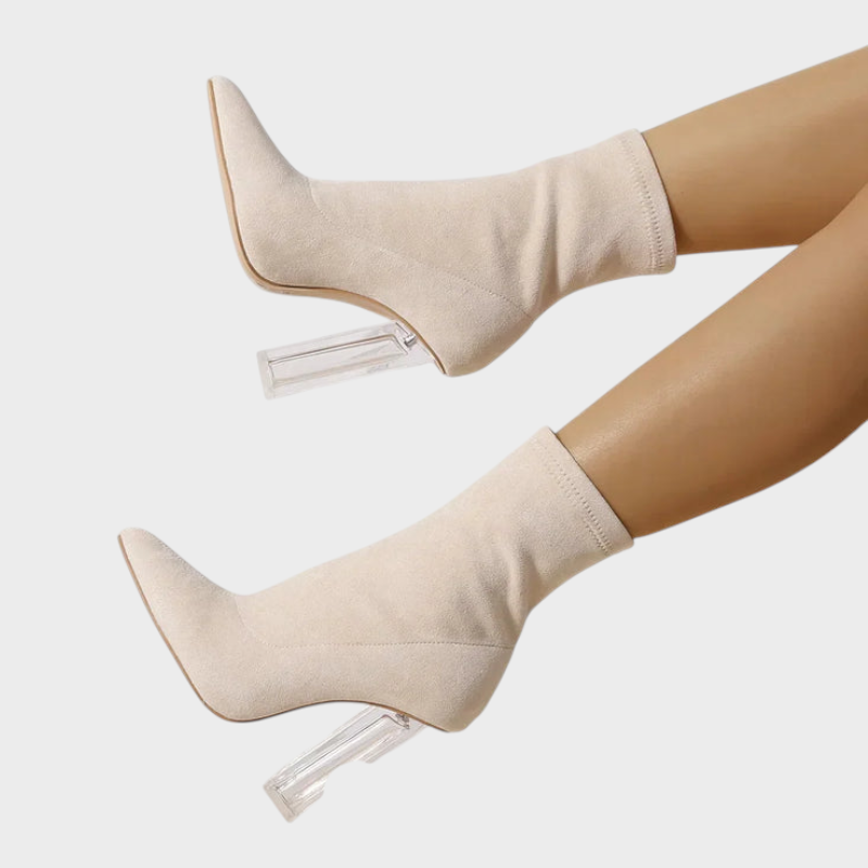 Kylie | Crystal Noir Heel