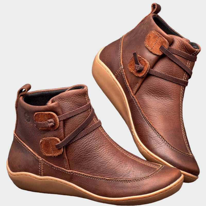Premium orthopedic leather boots