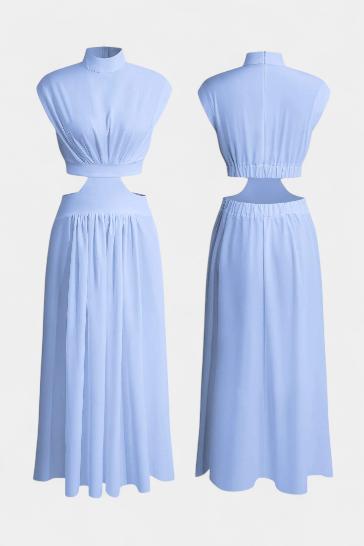 Jocelyn Side Slit Dress Set