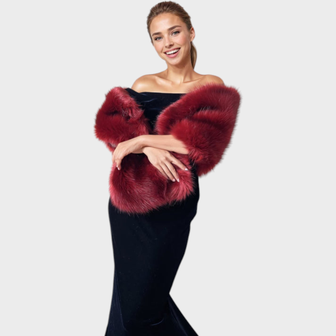 Sophronia | Faux Fur Luxury Stole