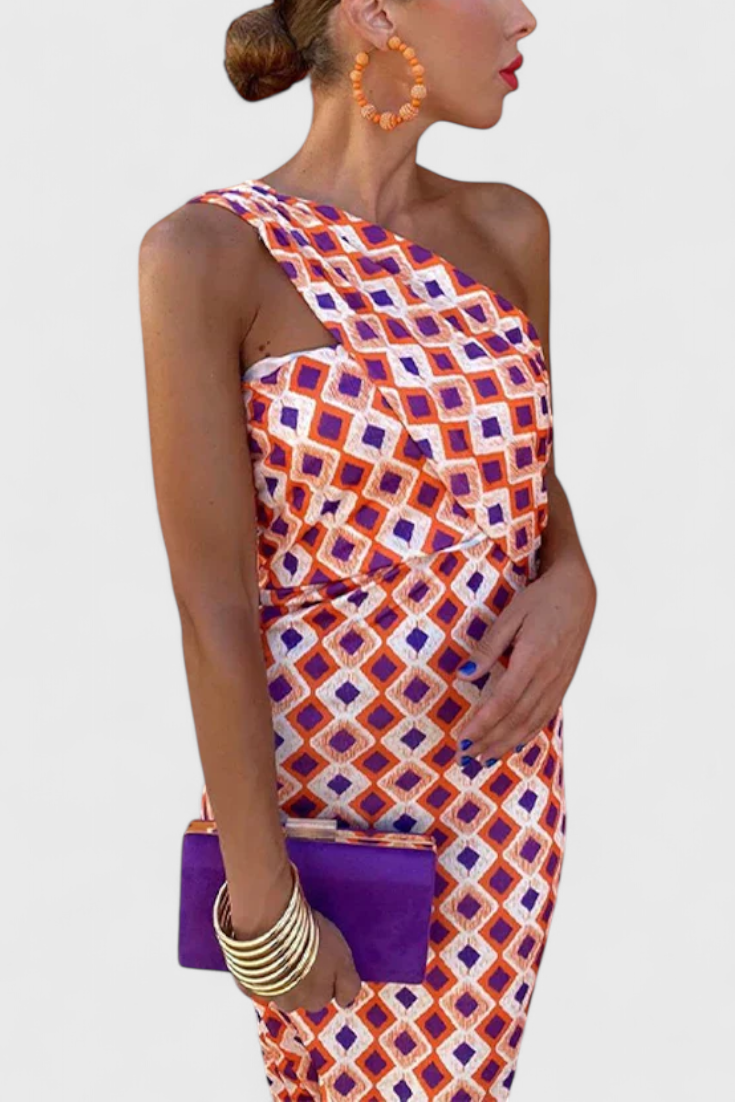 Julissa Off-the-Shoulder Maxi Evening Dress