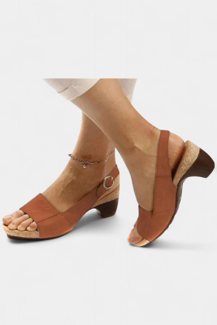 Judy Orthopedic sandals with open heel