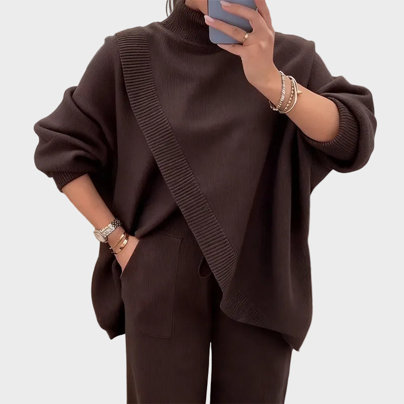 Ella - Women's 2-Piece Oversized Sweater & Pants Set