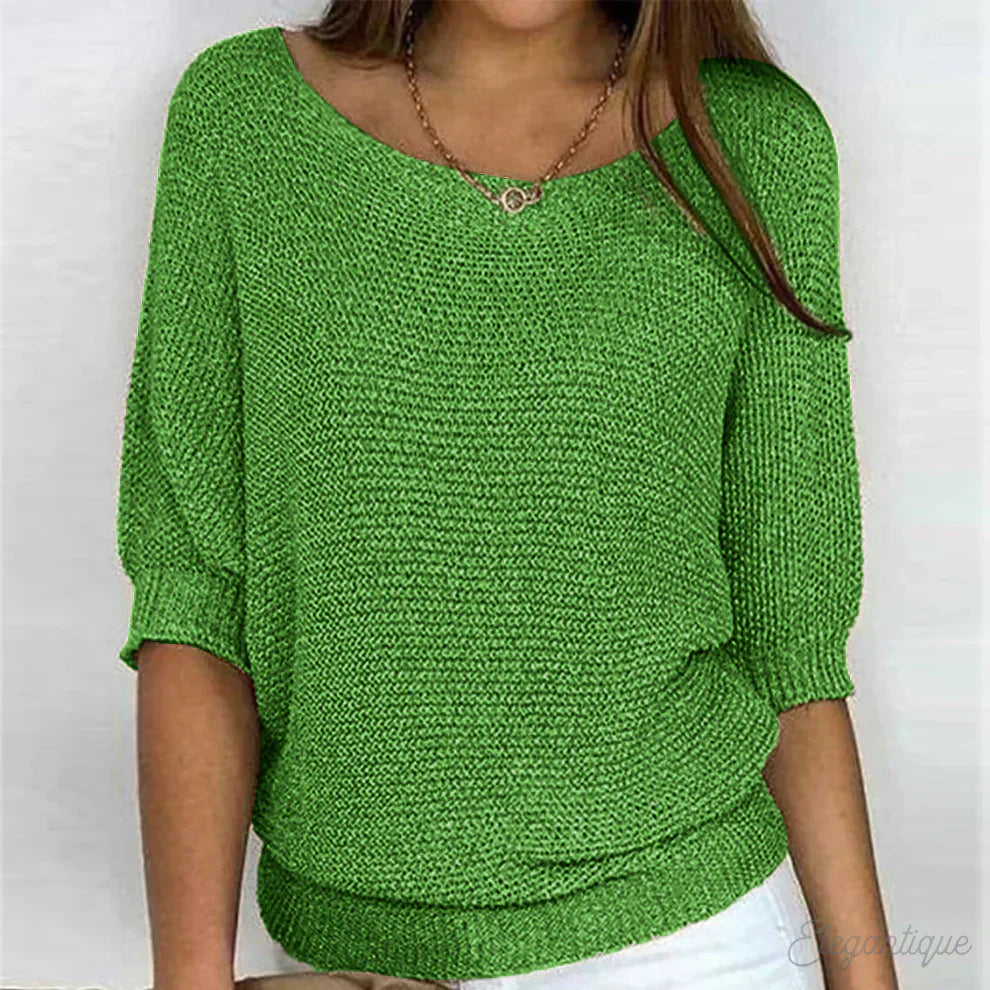 Eunice™ | Comfortable Knitted Blouse